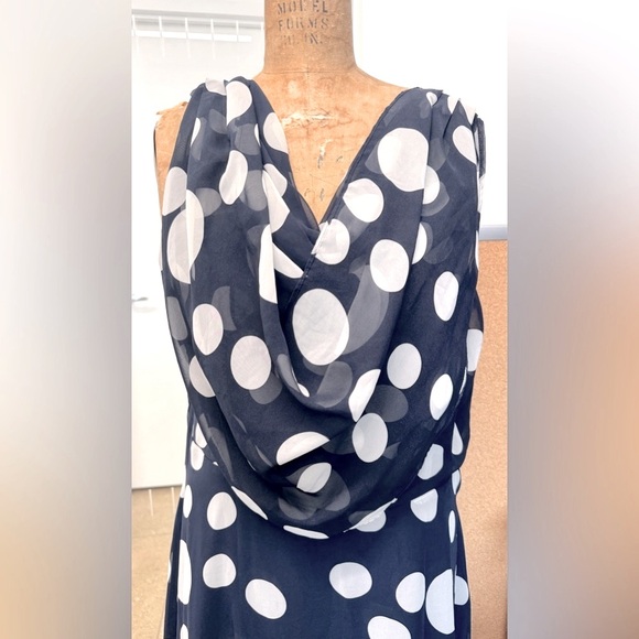 ModCloth Polka Dot A-Line Dress, Size 1X - EUC - Picture 3 of 12